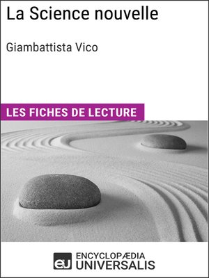 cover image of La Science nouvelle de Giambattista Vico